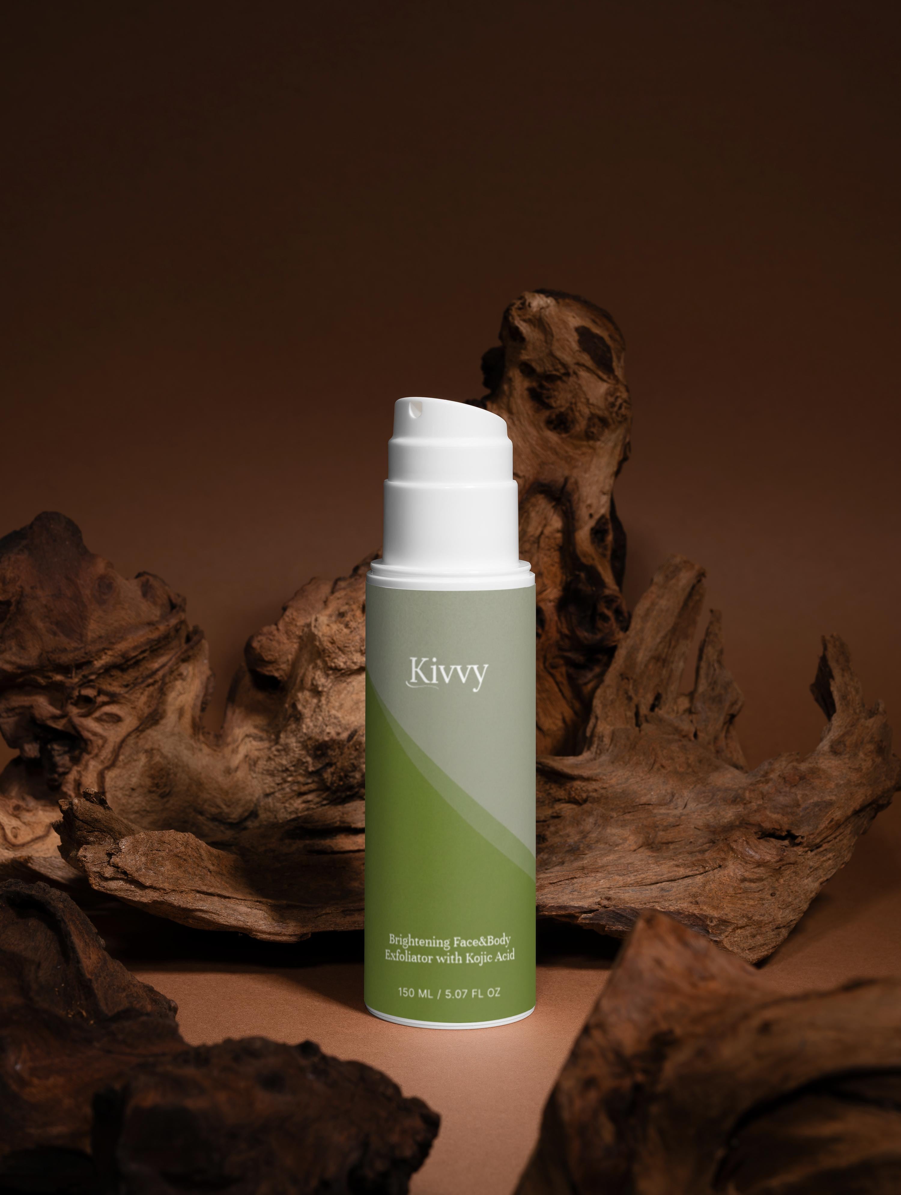 Brightening Face&Body Exfoliator with Kojic Acid