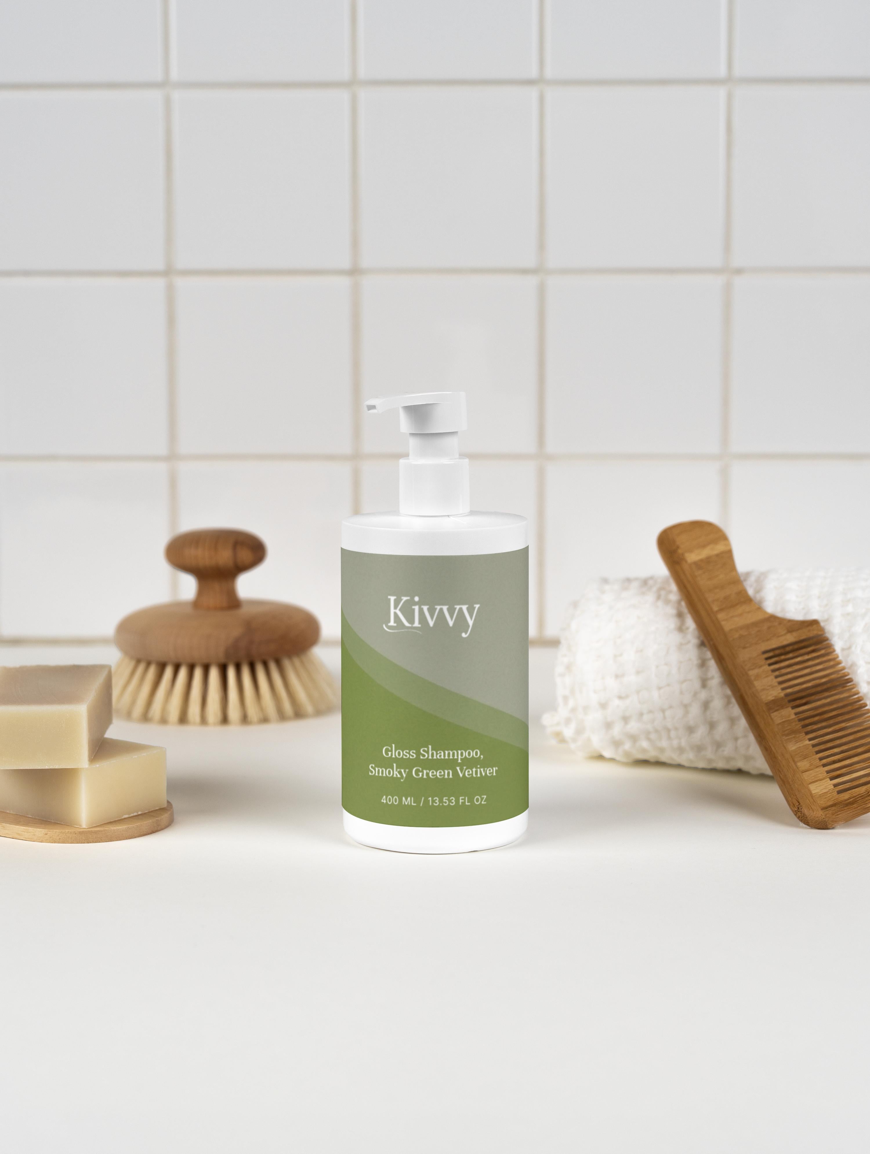 Gloss Shampoo, Smoky Green Vetiver
