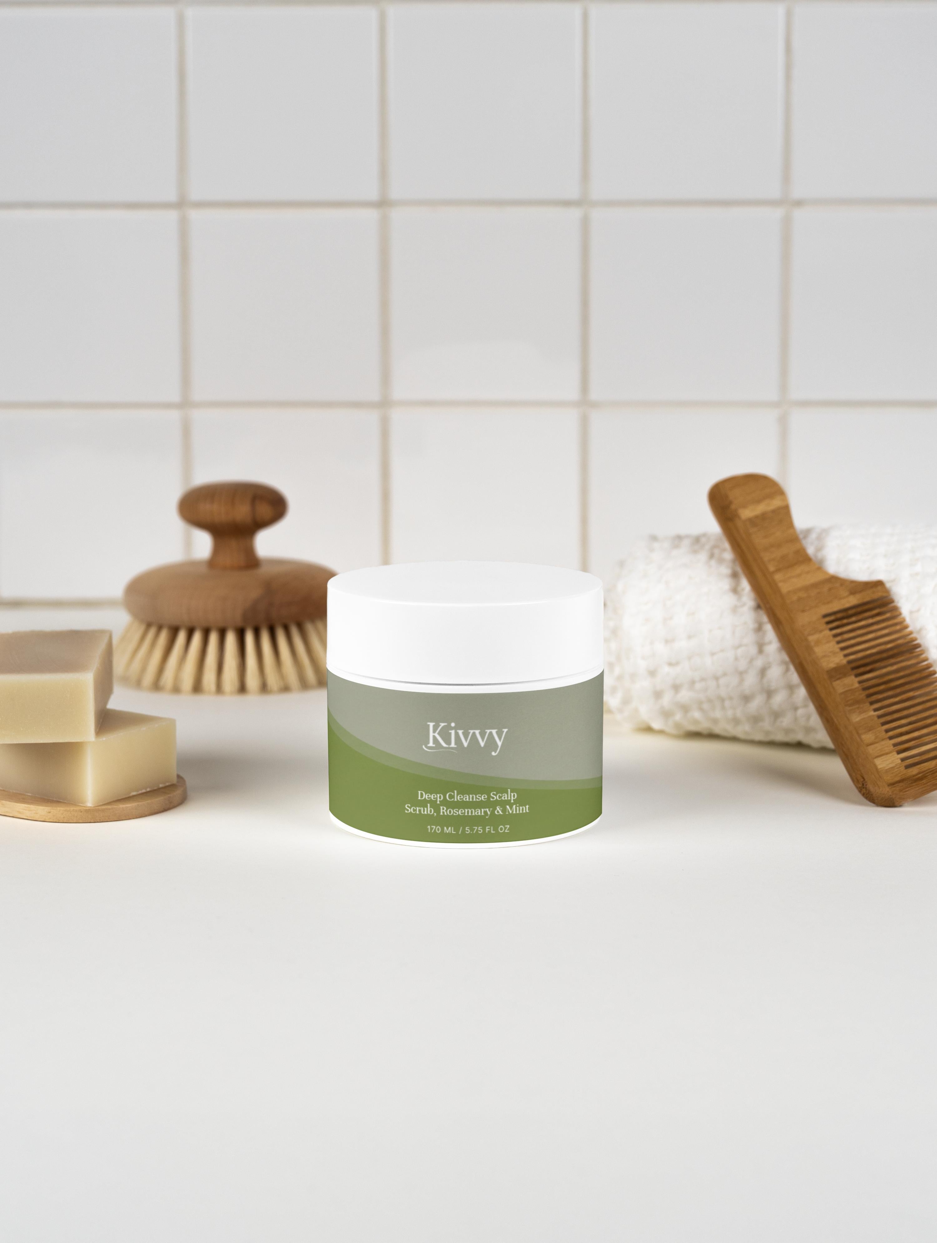 Deep Cleanse Scalp Scrub, Rosemary & Mint