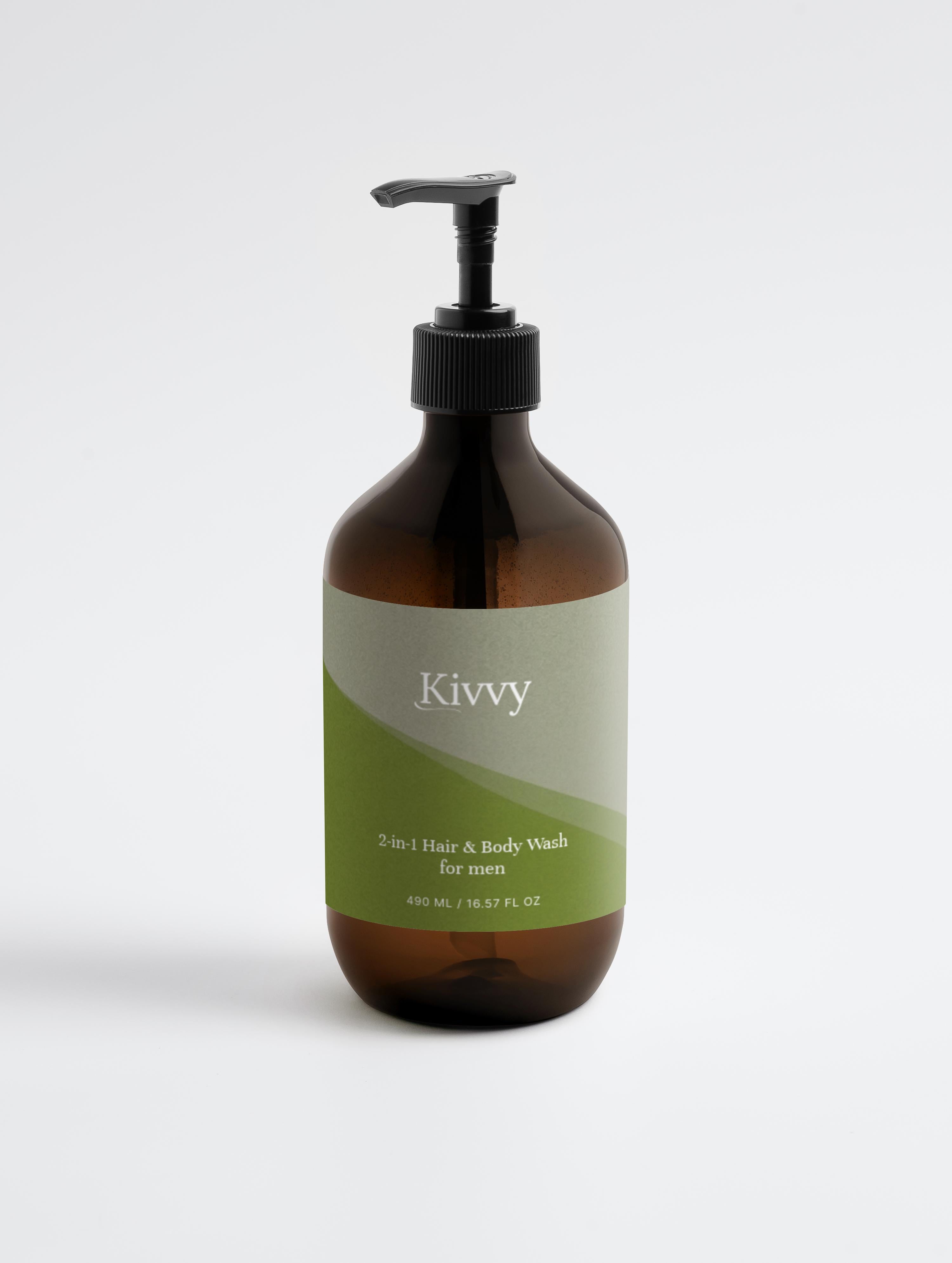 2-in-1 Hair & Body Wash for men